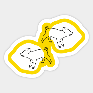 Pigs Sticker